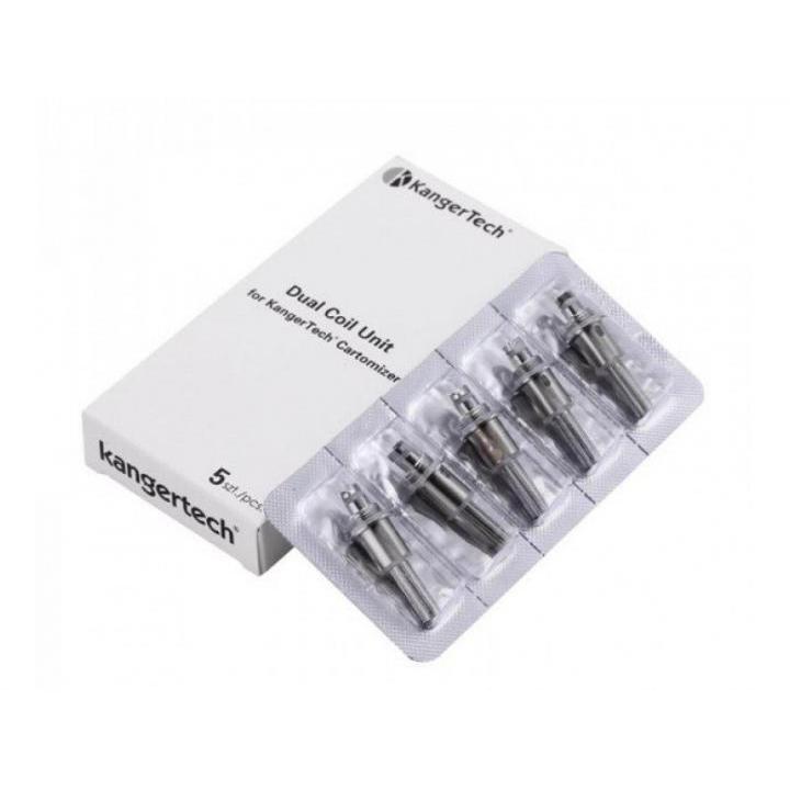 カンガーテック kangertech アップグレード デュアル コイル 改良版 5個 EVO 1.8ohm 1.8ohm 