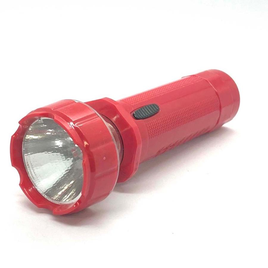 懐中電灯 ライト ランタン LED 防災 震災 アウトドア キャンプ 便利 電池式  赤