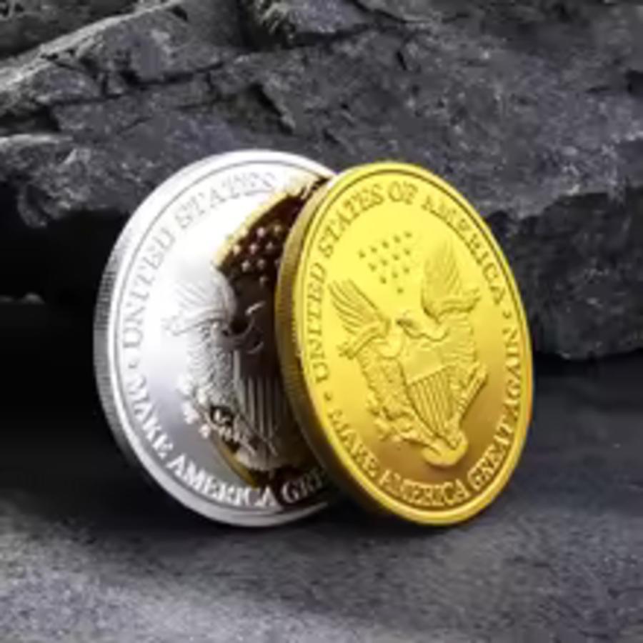 コイン 通貨 トランプ大統領 仮想通貨 ドナルドトランプ インテリア 