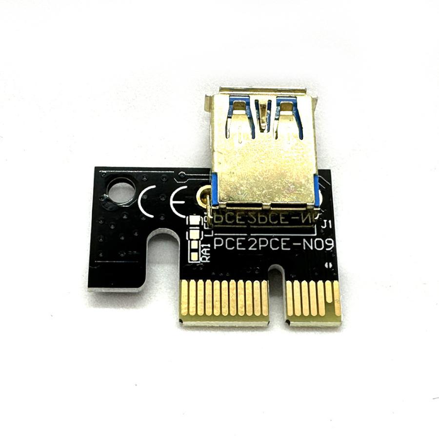 マイニング用ライザーカード グラフィックカード アダプター PCE164P