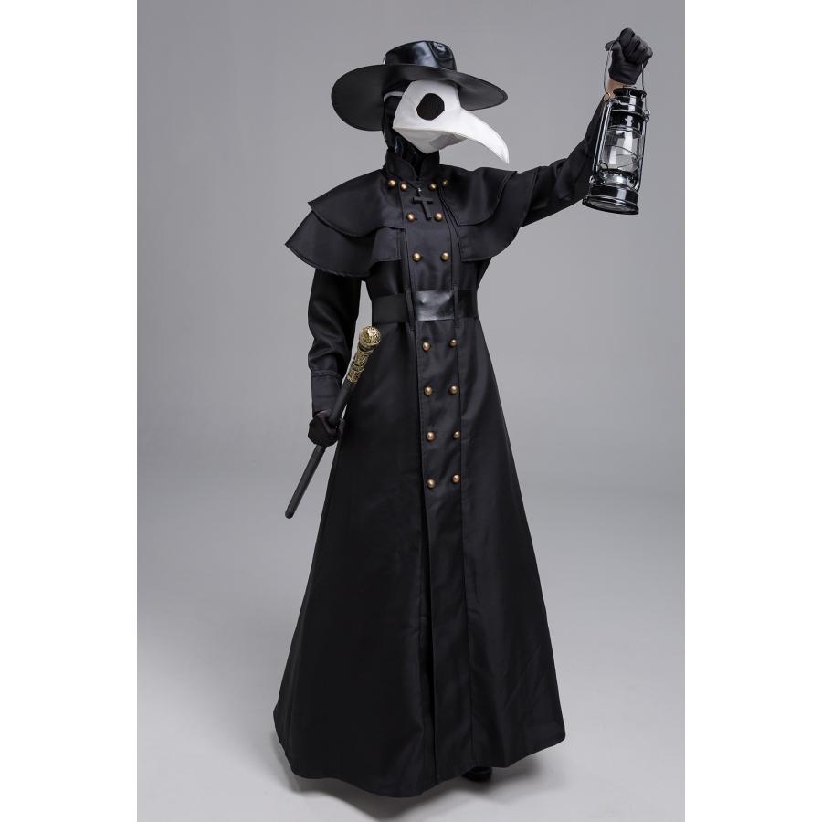 置物　ペスト医師　インテリア　ハロウィン ハロウィン ペスト医者セット 衣装 ペストマスク コスプレ 医師 中世