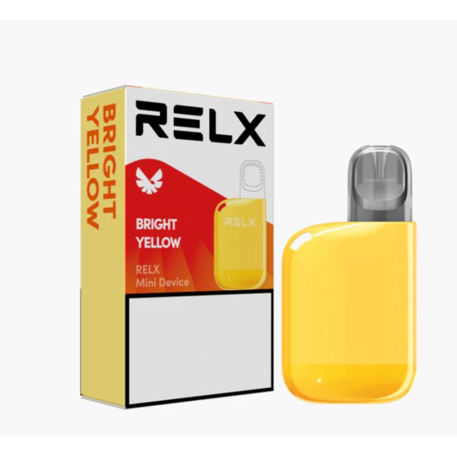 RELX Mini デバイス 使い捨て 電子タバコ リレックス ベイプ  イエロー