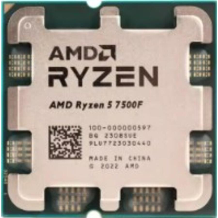AMD Ryzen5 7500F バルク CPUクーラー無し ライゼン 6core 12 threads AM5 5GHz 