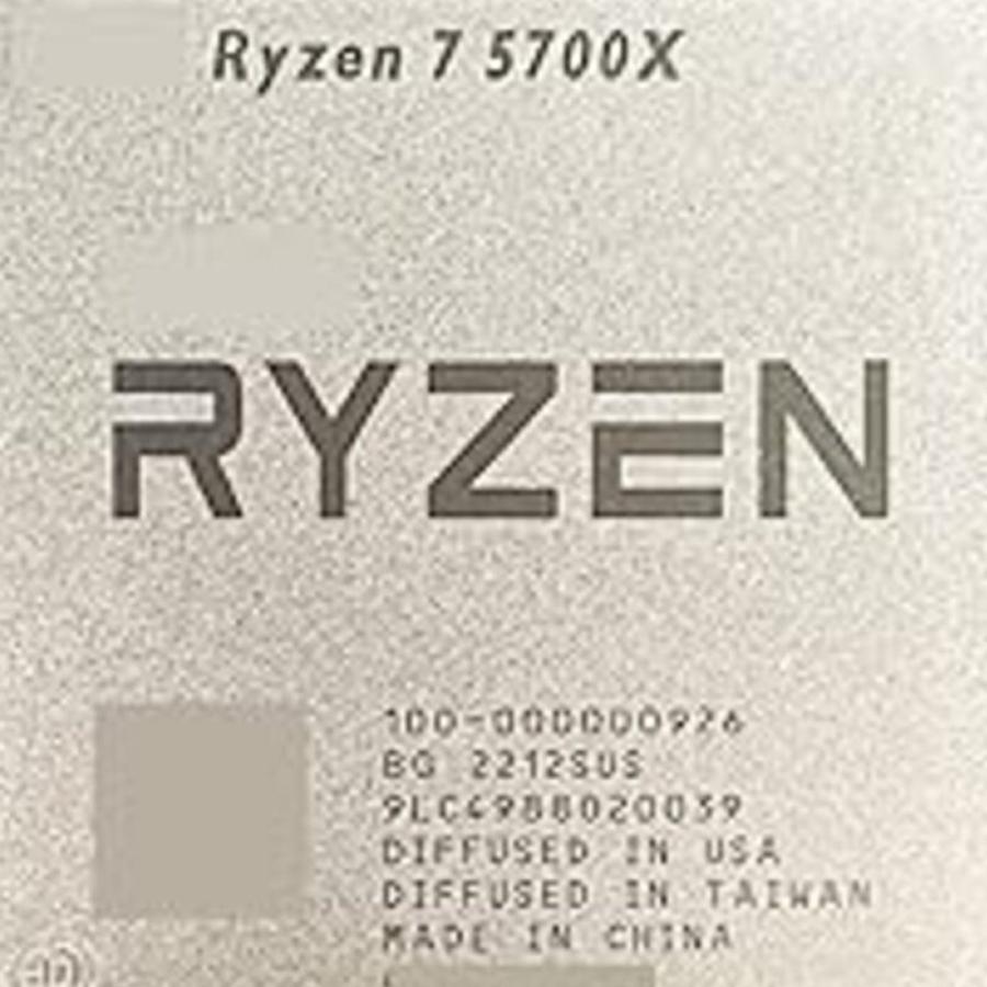 ライゼン AMD AM4 Ryzen7 5700X バルク CPU8 コア16スレッド 3.4 ライゼン AMD AM4 Ryzen7 5700X バルク CPU8 コア16スレッド 3.4