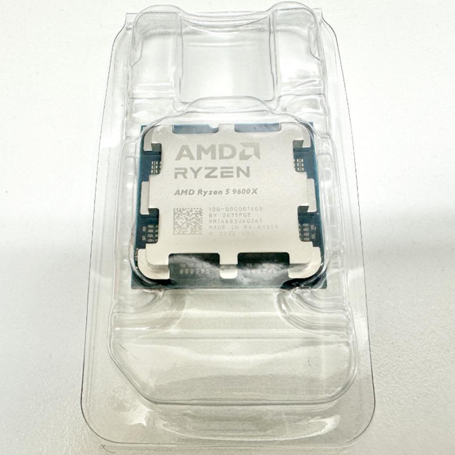 CPU AMD Ryzen 5 9600X 第7世代 Zen5 6コア 12スレッド 自作PC