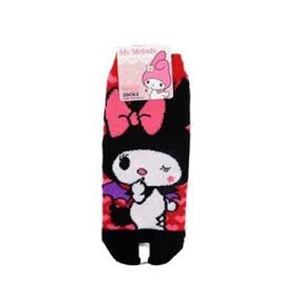 靴下 レディース おしゃれ メンズ プレゼント 可愛い キャラクター マイメロディ くつした  RDxBK