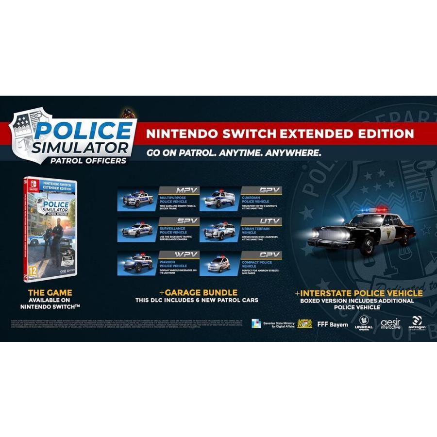 パトロールオフィサー 警察官 シミュレーター 協力 事件 職業体験 Switch スイッチ 北米版の画像