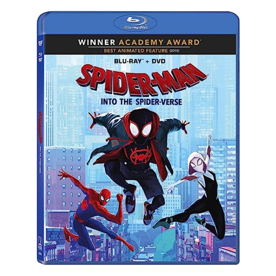 スパイダーマン スパイダーバース Blu-ray CG アニメ 映画 並行輸入品 北米版 ブルーレイ 語学 