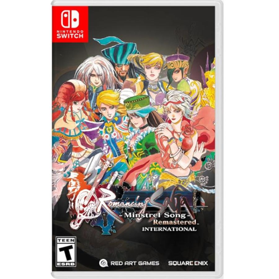 ロマンシングサガ　ミンストレルソング Switch　海外版 Switch ロマンシングサガ ミンストレルソング リマスター 海外版