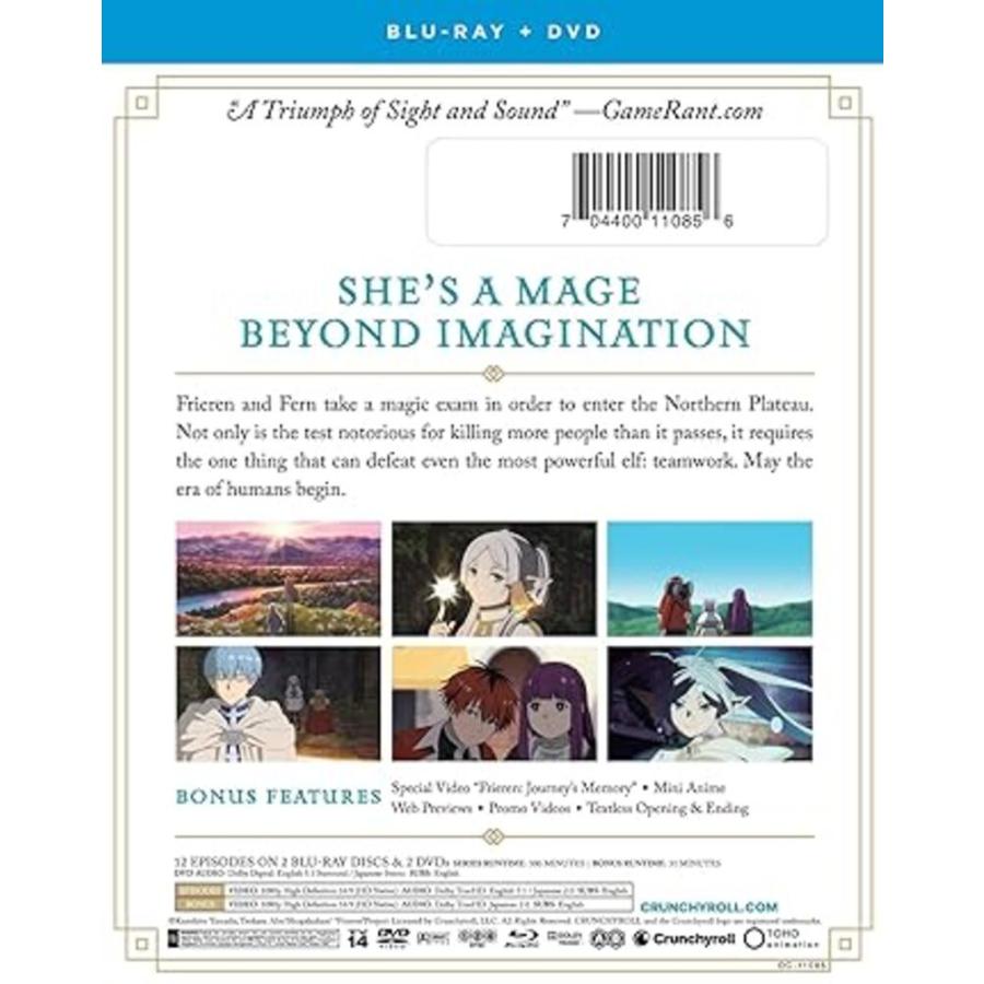 葬送のフリーレン Season1 Part2 Blu-ray DVD セット 海外版 アニメ