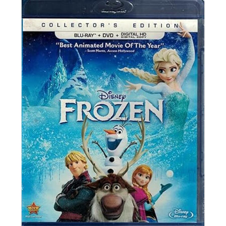 アナと雪の女王 Frozen ディズニー 英語版 海外版 Blu-ray DVD アニメ 英語学習 並行輸 
