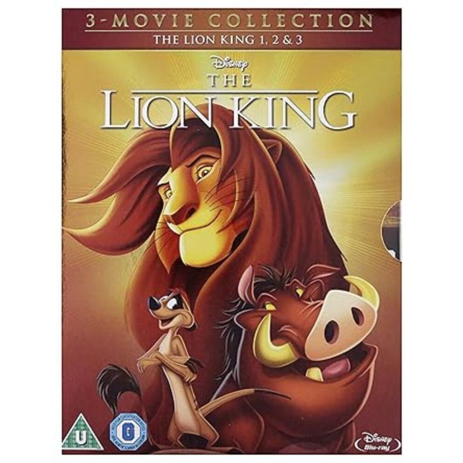 ライオンキング 1 2 3 The Lion King ディズニー 英語版 海外版 Blu-ray 英語学習 