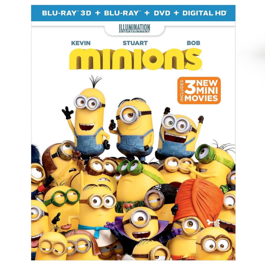 ミニオンズ Blu-ray アニメ 映画 並行輸入品 北米版 ブルーレイ 夏休み 英語 語学学習 Mini 
