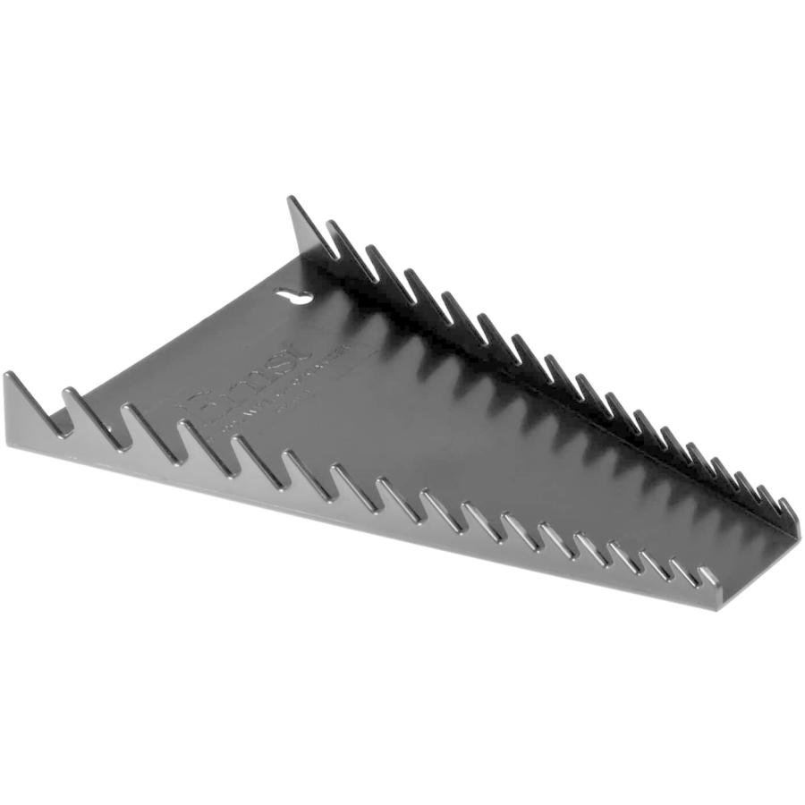 レンチトレー スタンダード16本用 ケース 収納 工具入れ レンチ スパナ 工具 DIY ブラック