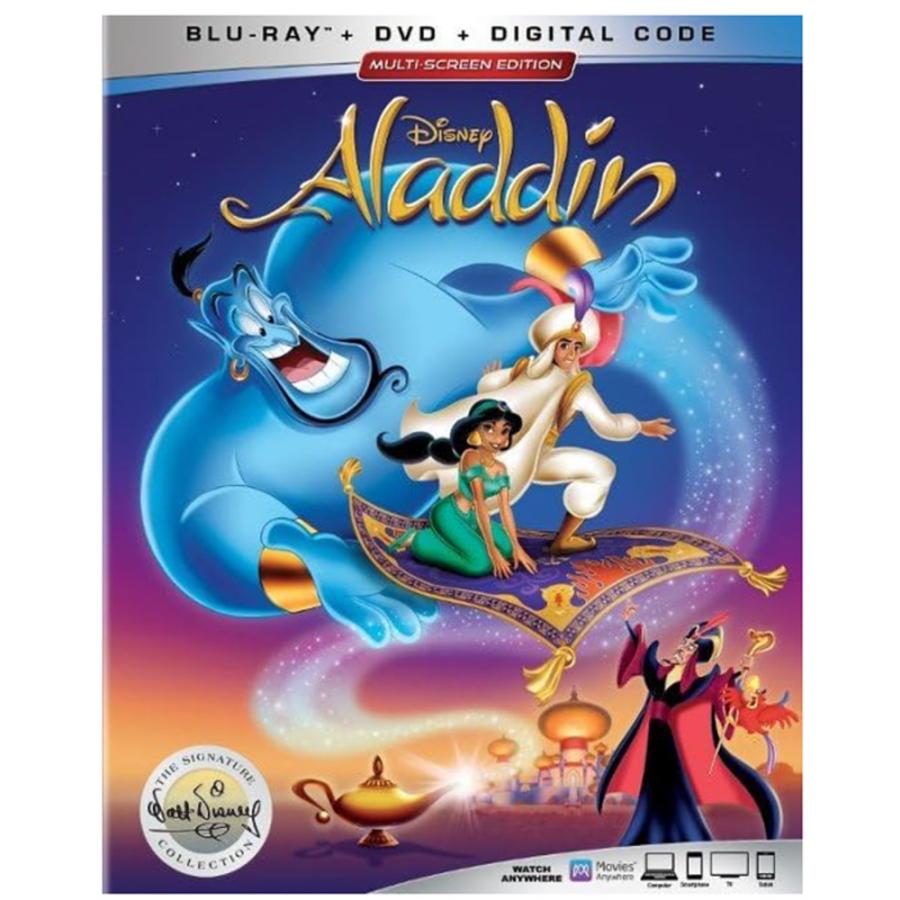 アラジン aladdin ディズニー 英語版 海外版 Blu-ray DVD 映画 アニメ