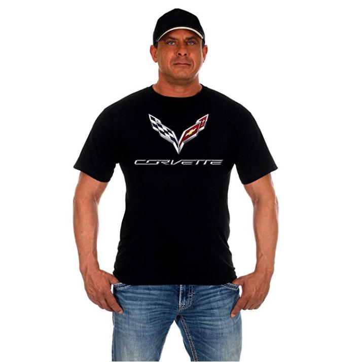 メンズ Tシャツ JH DESIGN GROUP シボレー コルベット C7 フロント  Mサイズ