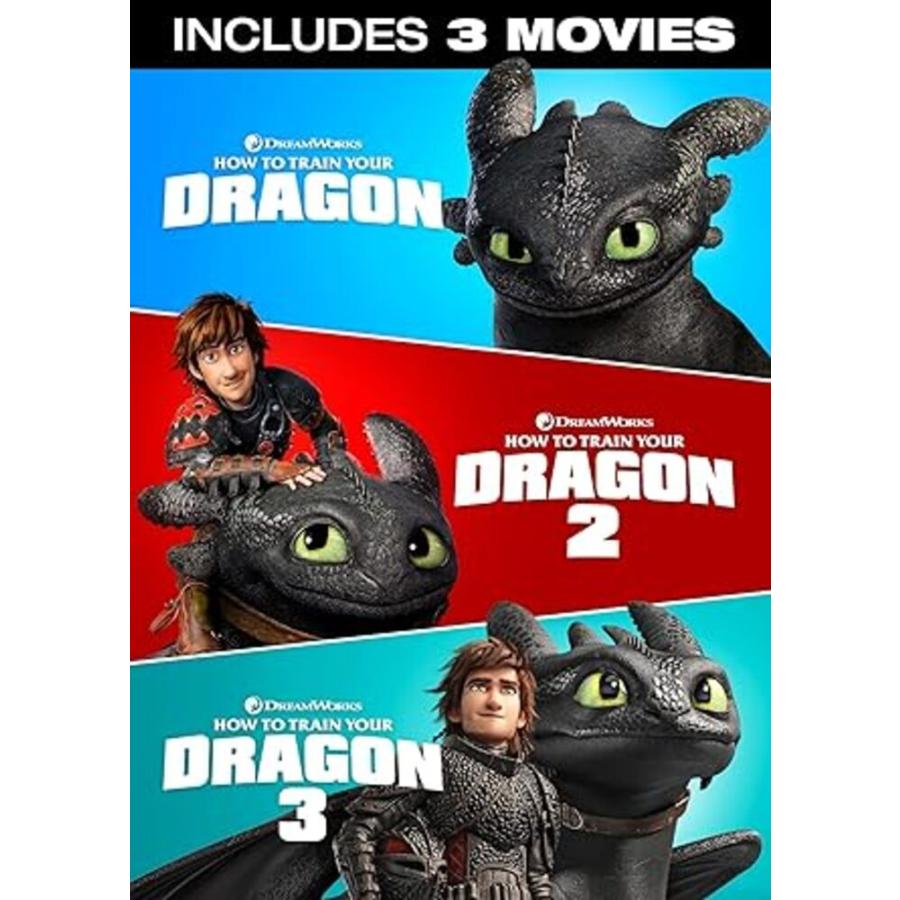 ヒックとドラゴン 1, 2, 3 How to Train Your Dragon DVD