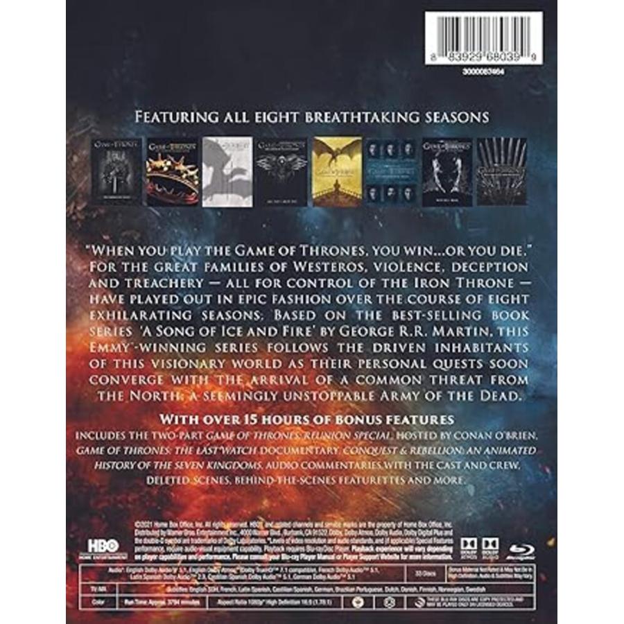 ゲームオブスローンズ Game of Thrones Complete Series Blu-ray