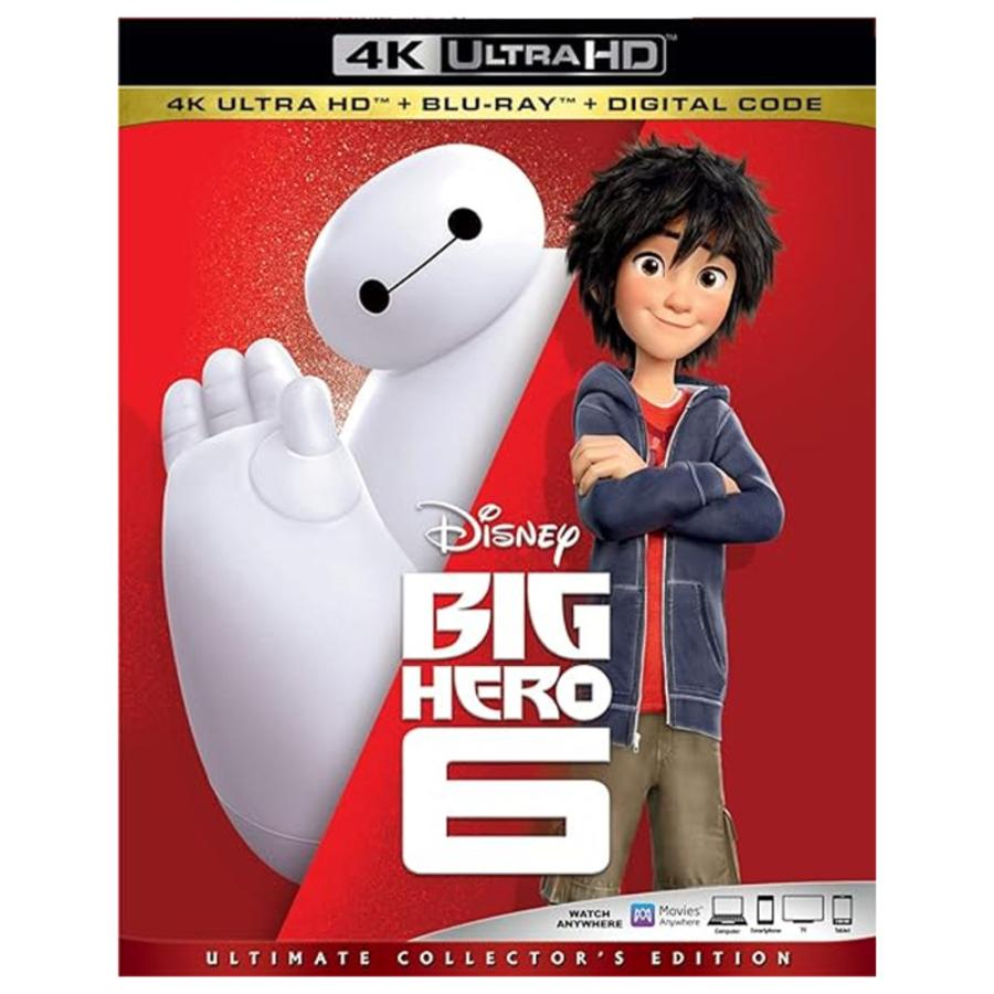 ベイマックス 並行輸入品 アニメ 英語 ブルーレイ Blu-ray 映画 ディズニー スペイン語 北米版 語学学習 ベイ 