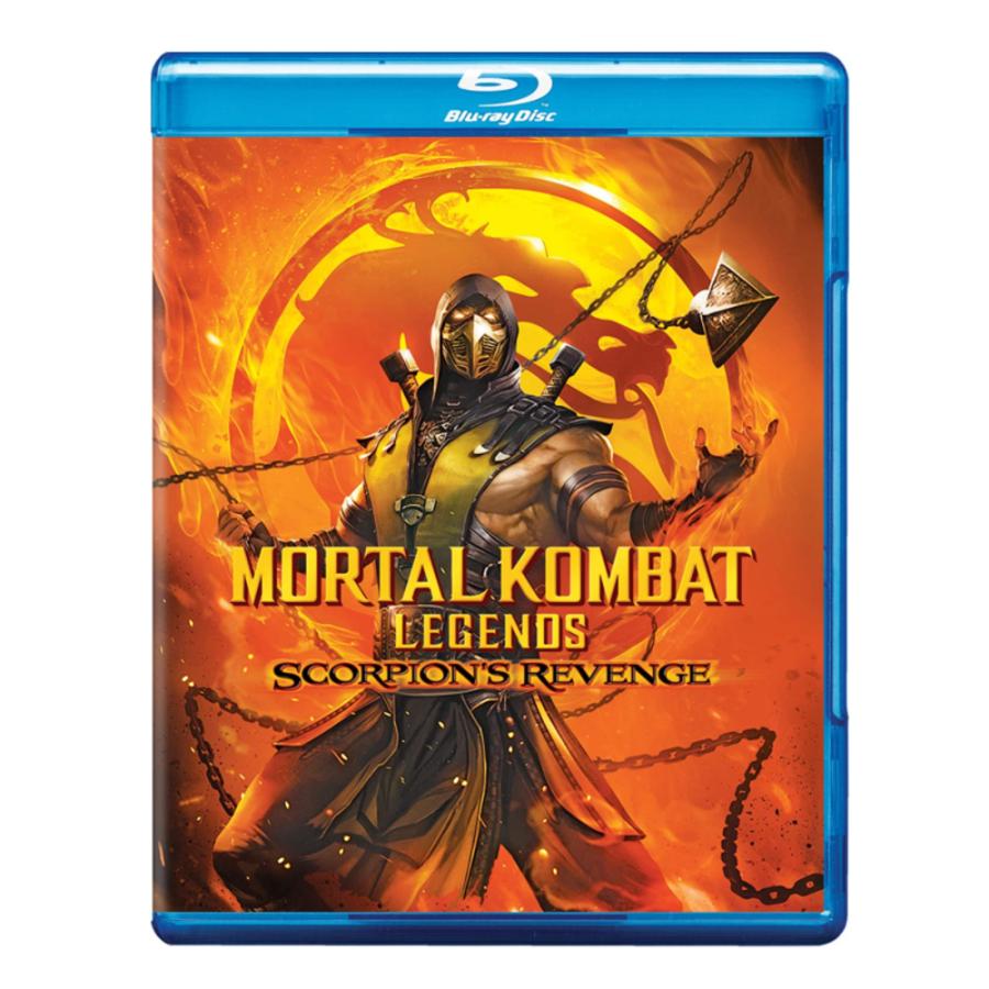 モータルコンバット レジェンズ スコーピオンズリベンジ ブルーレイ アニメ 映画 北米版 輸入盤 英語 