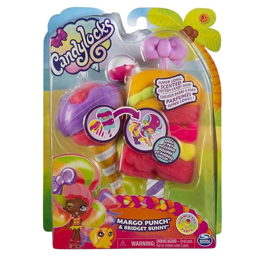 キャンディーロックス サマーポップパーティー 人形 香り ヘアスタイルドール 髪 誕  MARGO PUNCH