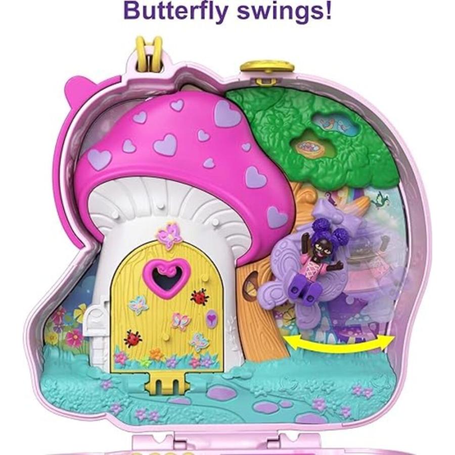 かわいい プレゼント ギフト用 おもちゃ 女の子 収納おもちゃ Pocket Polly ポリーポケットの画像