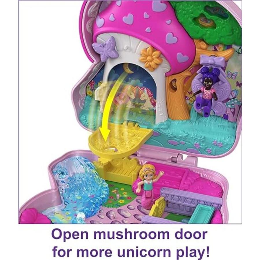 かわいい プレゼント ギフト用 おもちゃ 女の子 収納おもちゃ Pocket Polly ポリーポケットの画像