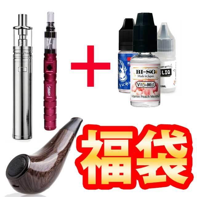 福袋2026年 電子タバコ 初心者向け 本体+リキッド30mlx3本入り 得 激安 お試し  