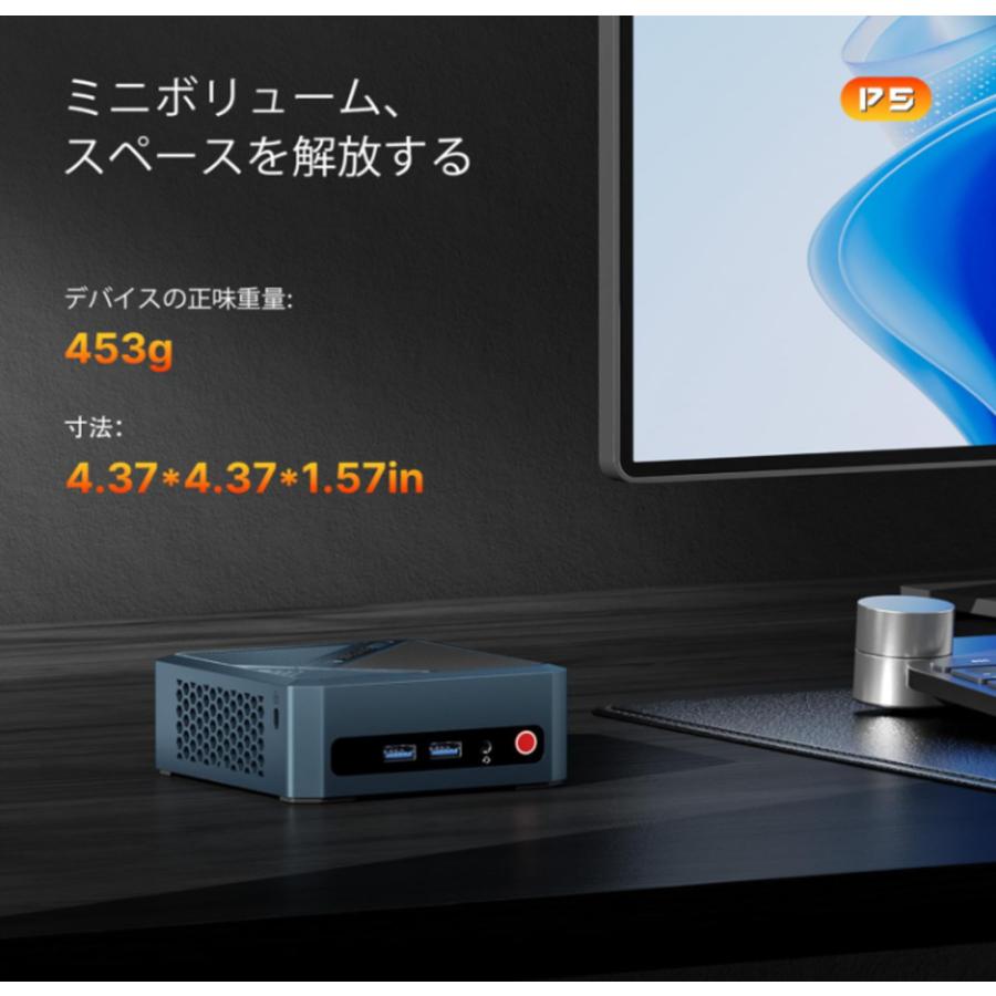 Mini PC Ryzen 5 6600H メモリー DDR5 24GB SSD 512GB : パンダ雑貨店