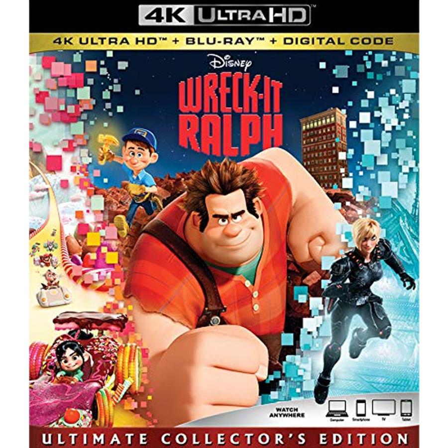 Wreck-It Ralph 4K UHD シュガーラッシュ Blu-ray ディズニー アニメ 語学 学 