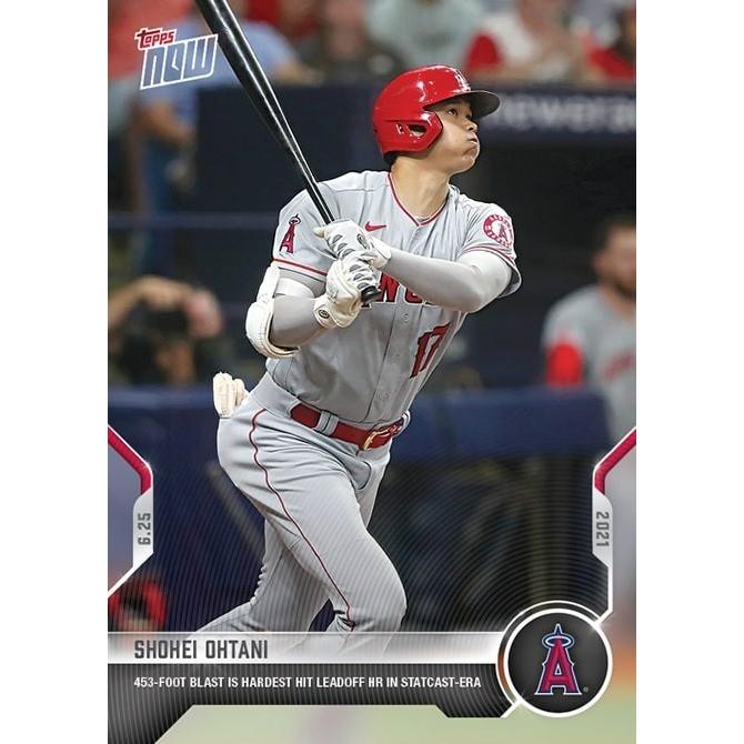 大谷翔平 2021 MLB TOPPS NOW Card 412 2021.6.25 トップス カード エンゼルス Shohei Ohtani