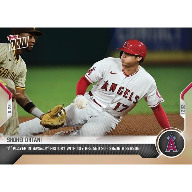 大谷翔平 2021 MLB TOPPS NOW Card 727 2021.8.28 トップス