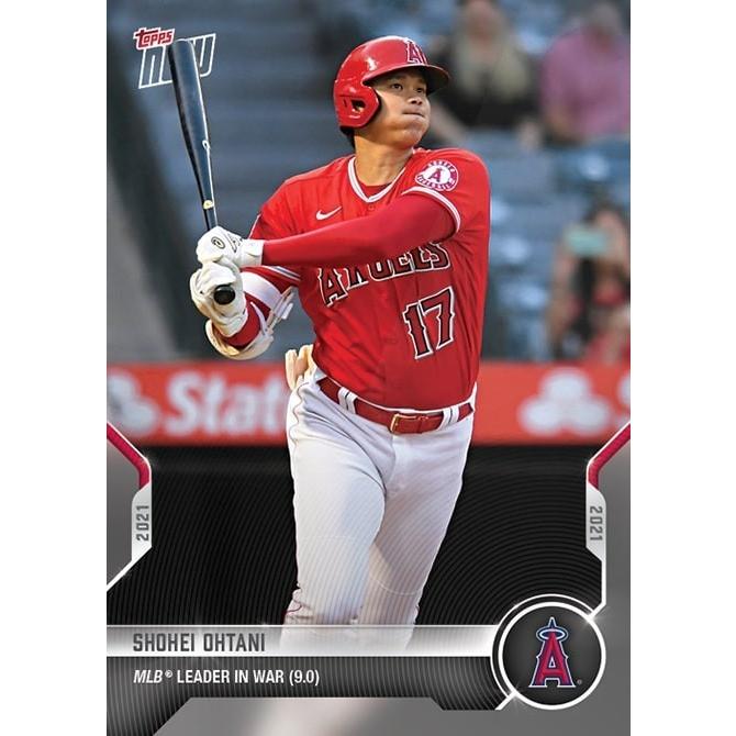 大谷翔平　topps now 2021 #910 PSA10 Topps now 2021 #910 MLBトップ WAR（9.0） 大谷翔平 - メルカリ