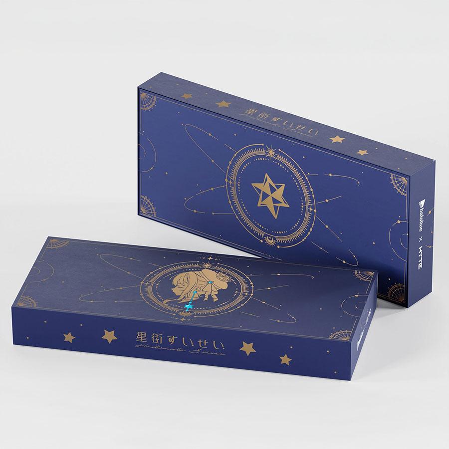 【新品未開封】HYTE星街すいせい Keycap＋Mouse Pad 初回限定版 即納新品】HYTE Hoshimachi Suisei Keycap + Mouse Pad 初回限定版