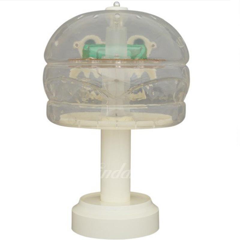 BE@RBRICK MEDICOMTOY UNDERCOVER HAMBURGER LAMP CLEAR メディコム
