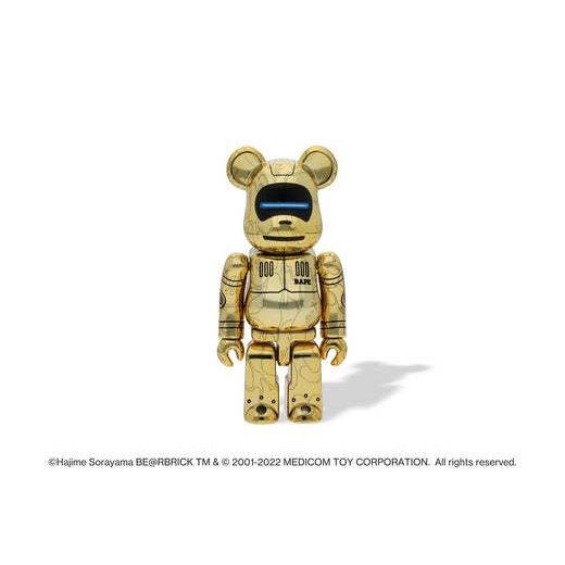 その他 BABY MILO X HAJIME SORAYAMA 100% & 400% BE@RBRICK SORAYAMA X BABY MILO GOLD 100%&400% SET ベアブリック