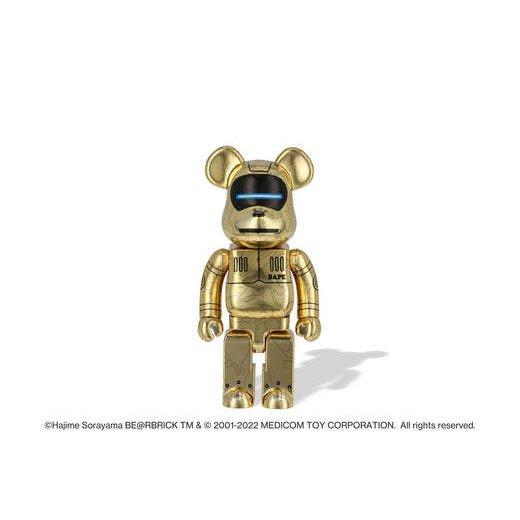 BE@RBRICK SORAYAMA X BABY MILO GOLD 100%&400% SET ベアブリック