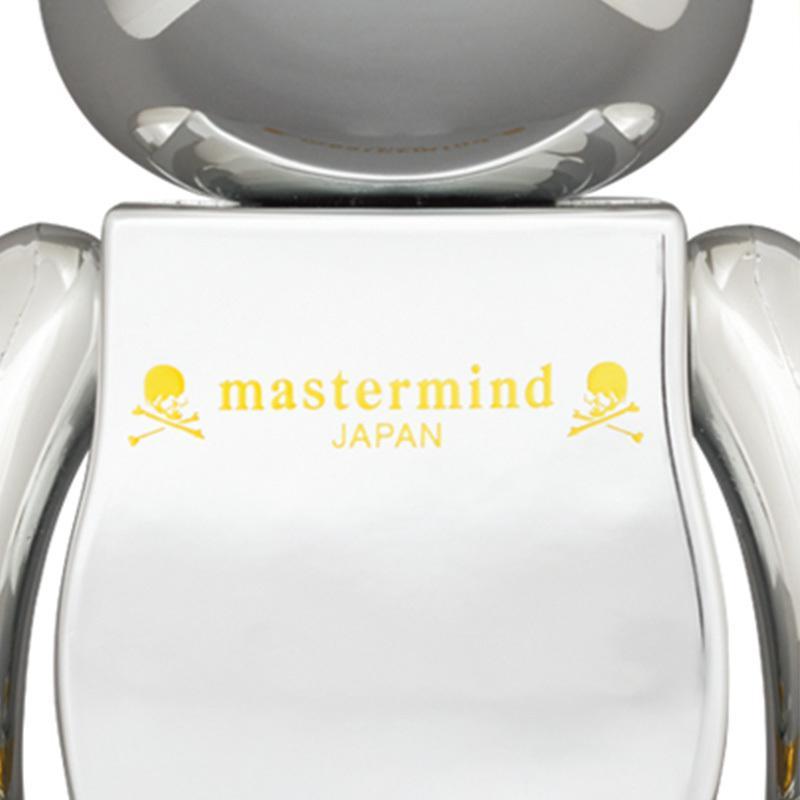 BE@RBRICK mastermind japan SILVER CHROME Ver. 1000％ ベアブリック