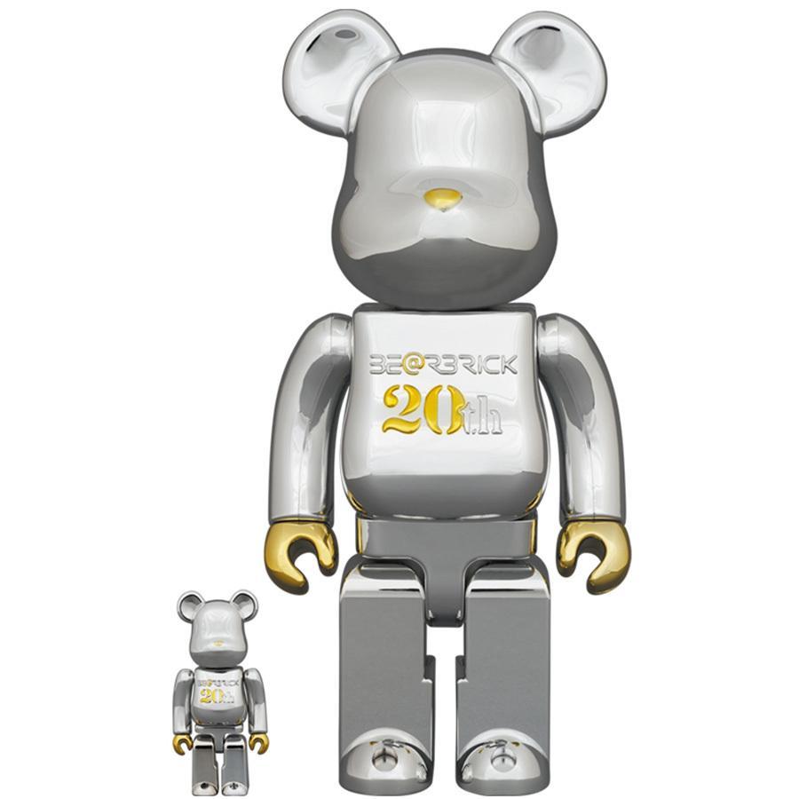 BE@RBRICK 20th Anniversary Model 100％ ＆ 400％ ベアブリック