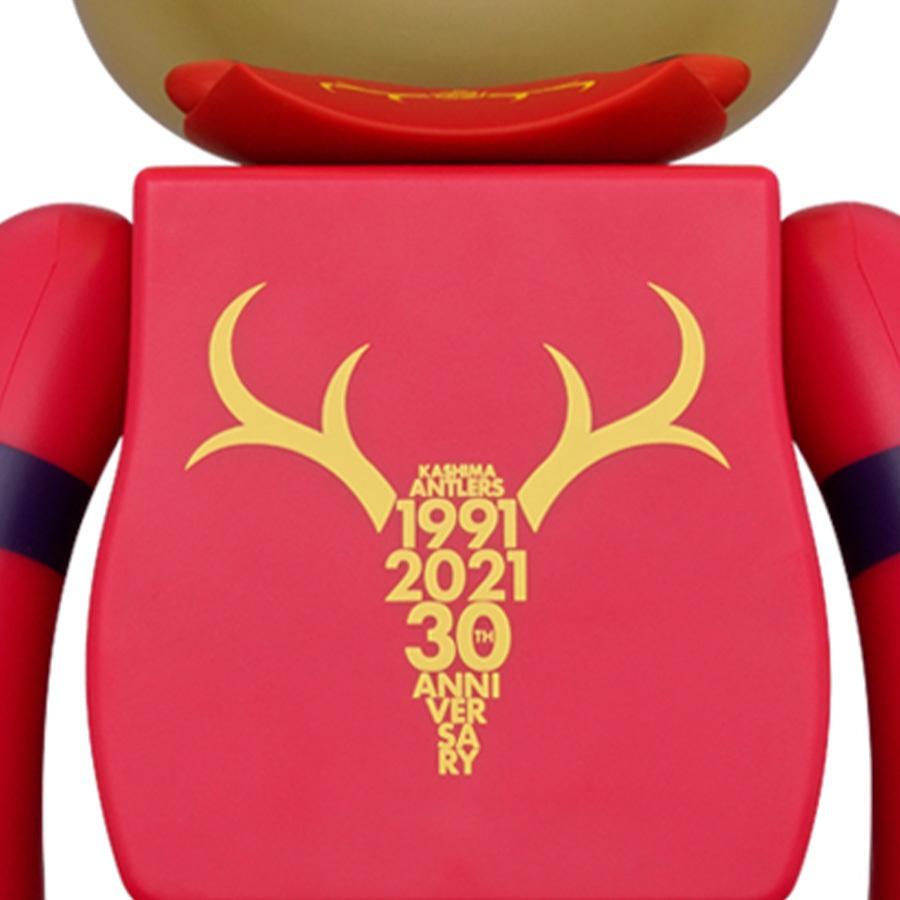 MEDICOM TOY - 正規品/BE＠RBRICK 鹿島アントラーズ 100% & 400% BE@RBRICK KASHIMA ANTLERS 30th ANNIVERSARY 100% & 400% ベア