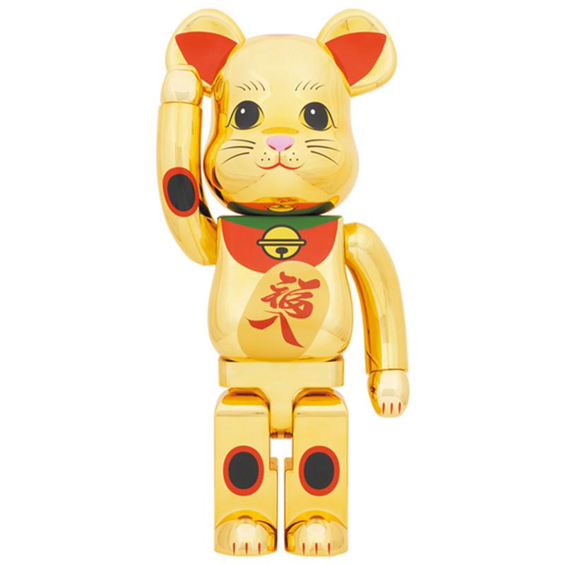 Be Rbrick 招き猫 福入 金メッキ 1000 メディコムトイベアブリック Bearbrick Maneki Neko Fukuiri Gold Plated 1000 Pandora A3 通販 Yahoo ショッピング