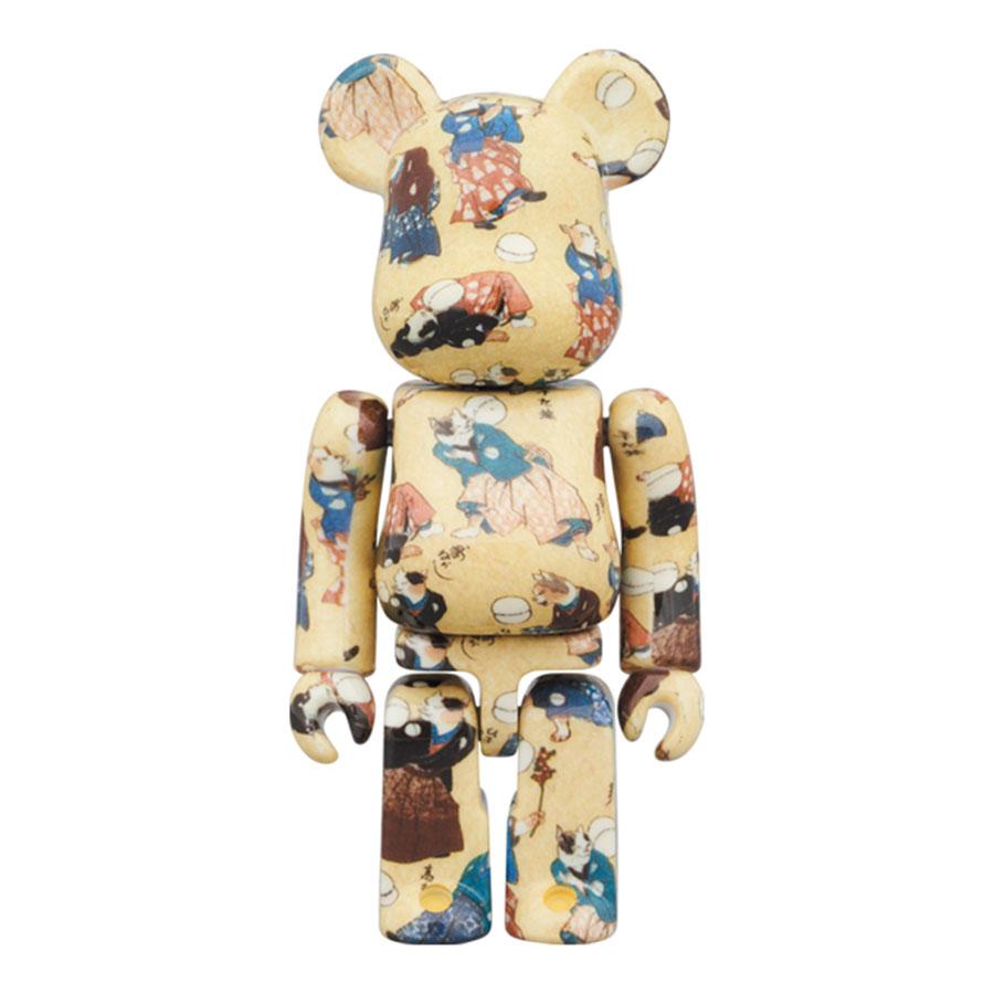 BE@RBRICK 歌川国芳「流行猫の曲鞠」100% & 400% ベアブリック