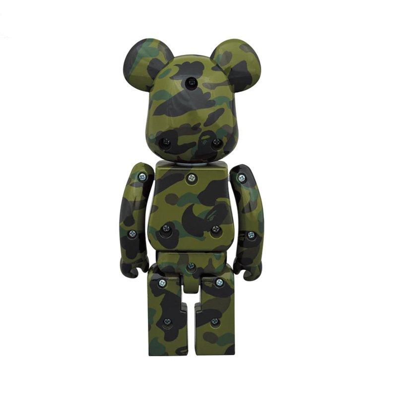 超合金ベアブリック BE@RBRICK 1ST CAMO 200% Green (Bearbrick x BAPE 1st Camo Chogokin 200% Green)｜pandora-a3｜02