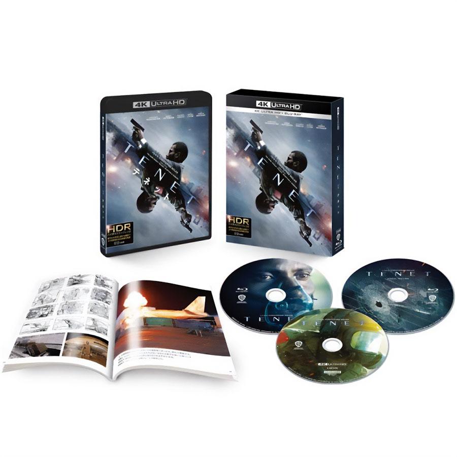 ★テネット/TENET スチールブック 海外版 4K BD本編&特典3枚組日本語 ☆テネット/TENET スチールブック 海外版 4K BD本編&特典3枚組日本語