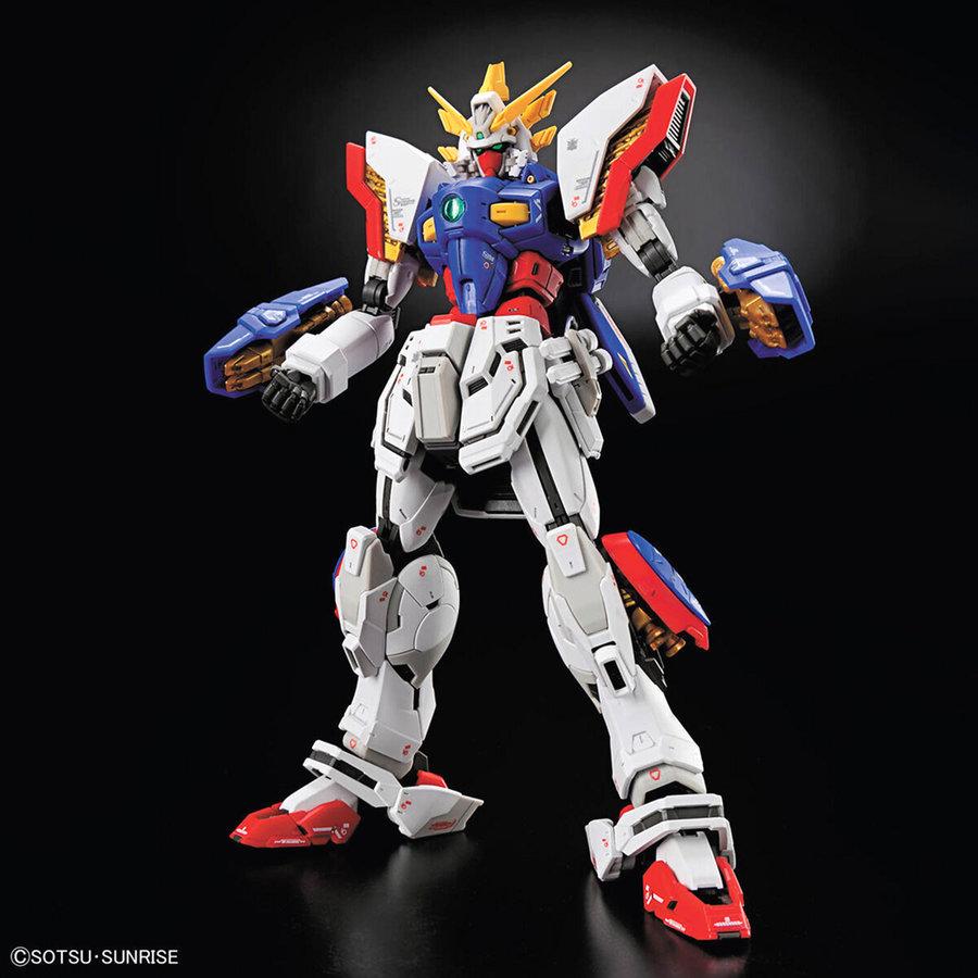 ガンプラ組み立て済み　νガンダム　Ｇセルフ　シャイニングガンダム RG シャイニングガンダム」をキットレビュー！ 細部の精密化工作と ロボット