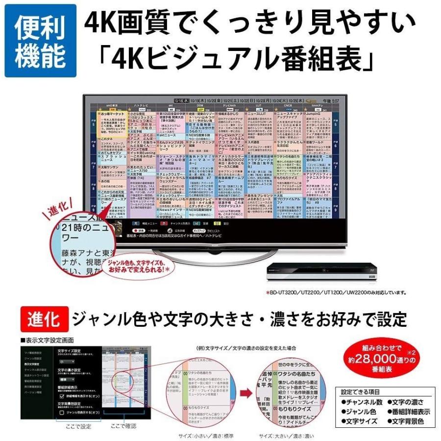 あすつく対応 シャープ Bd Uw2200 2tb Wチューナー ブルーレイレコーダー4k Ultra Hdブルーレイ再生対応 Sharp Aquosブルーレイ Bd Uw2200 4974019926001 1 Pandora A3 通販 Yahoo ショッピング