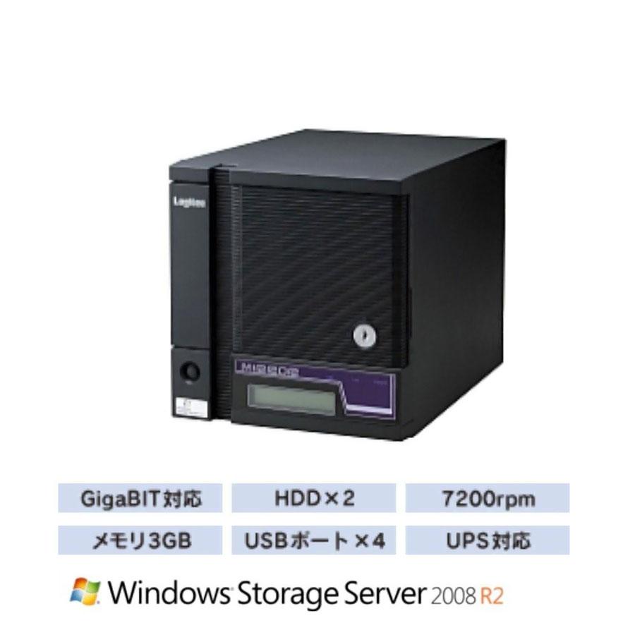 新品未使用】Logitec NAS Windows server 2008R2
