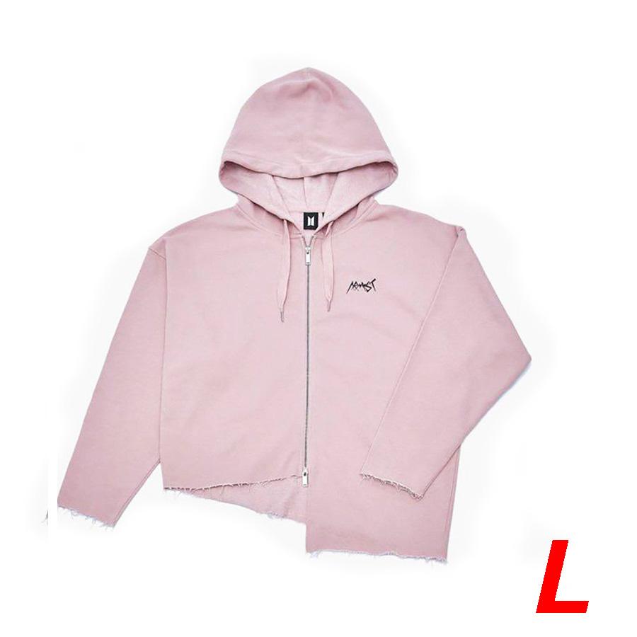 BTS JUNGKOOKARMYST Zip-Up Hoody ホワイトL BTS Jungkook ARMYST White hoodie official Artist Made