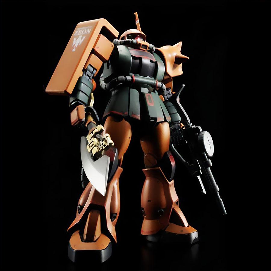 BANDAI 【即納新品】MG 1/100 MS-06FS ガルマ・ザビ専用 ザク