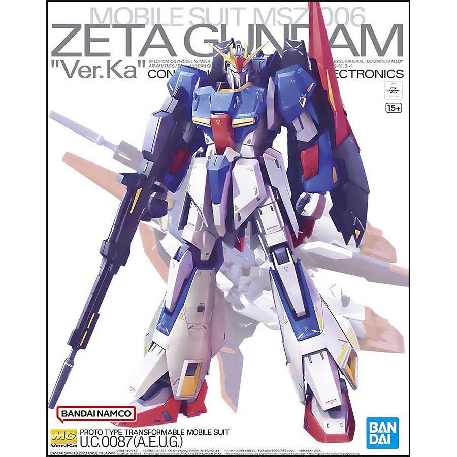 新品未組立 バンダイ MG Zガンダム 1/100 ゼータガンダム Ver.Ka BANDAI（バンダイ） 【即納新品】MG 1/100 ゼータガンダム Ver.Ka
